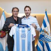 Fernando Calero, primer del fichaje veraniego del Málaga CF