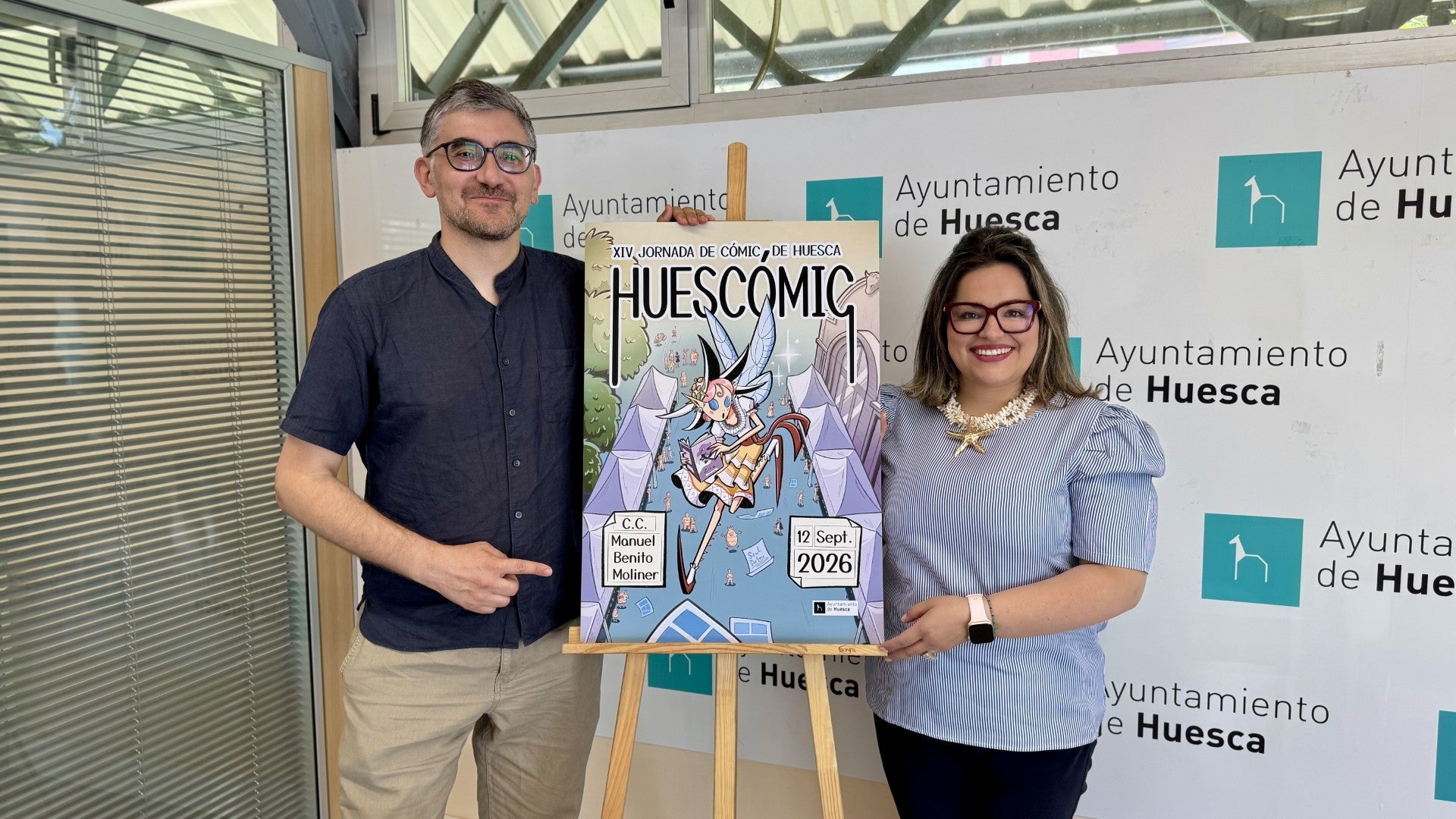 Siete autore nacionales participarán en la edición XIV de Huescomic Siete autore nacionales participarán en la edición XIV de Huescomic