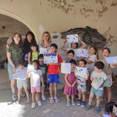 Más de una treintena de niños participan en el primer campamento de verano de la Fundación Antonio Pérez Más de una treintena de niños participan en el primer campamento de verano de la Fundación Antonio Pérez