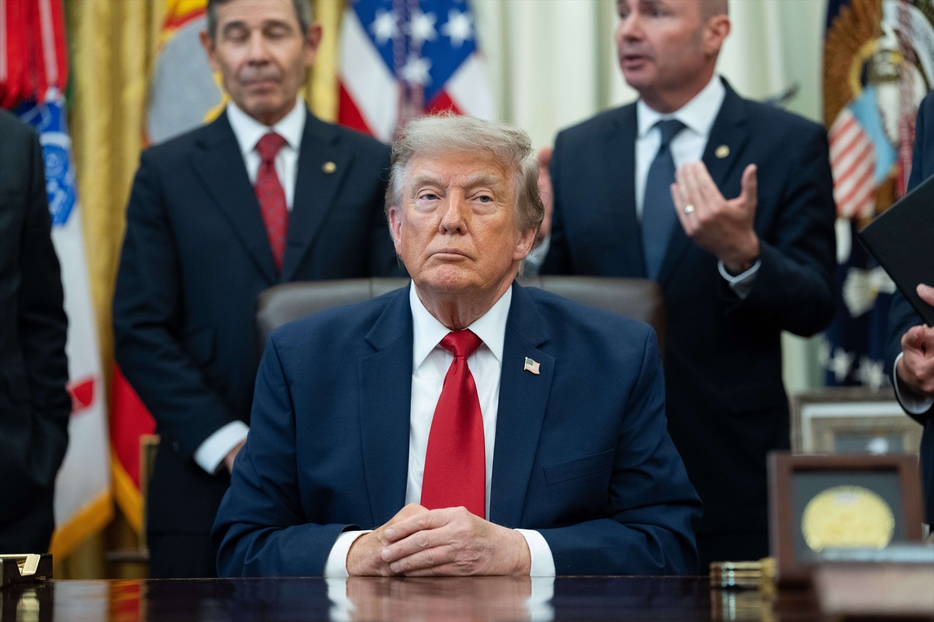 El presidente de Estados Unidos, Donald Trump, en el despacho oval de la Casa Blanca El presidente de Estados Unidos, Donald Trump, en el despacho oval de la Casa Blanca