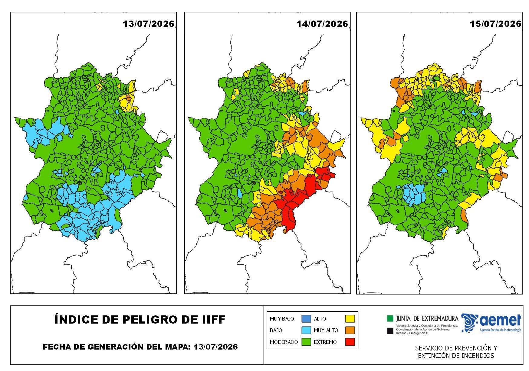 El INFOEX da por controlado un incendio forestal en Burguillos del Cerro que se inició este lunes El INFOEX da por controlado un incendio forestal en Burguillos del Cerro que se inició este lunes