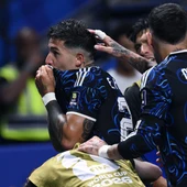 Argentina celebra el primer tanto ante Inglaterra Argentina celebra el primer tanto ante Inglaterra