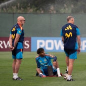 ¿Cómo están Lamine Yamal y Pedro Porro tras el partido de semifinales? Ambos jugadores han entrenado al margen por molestias