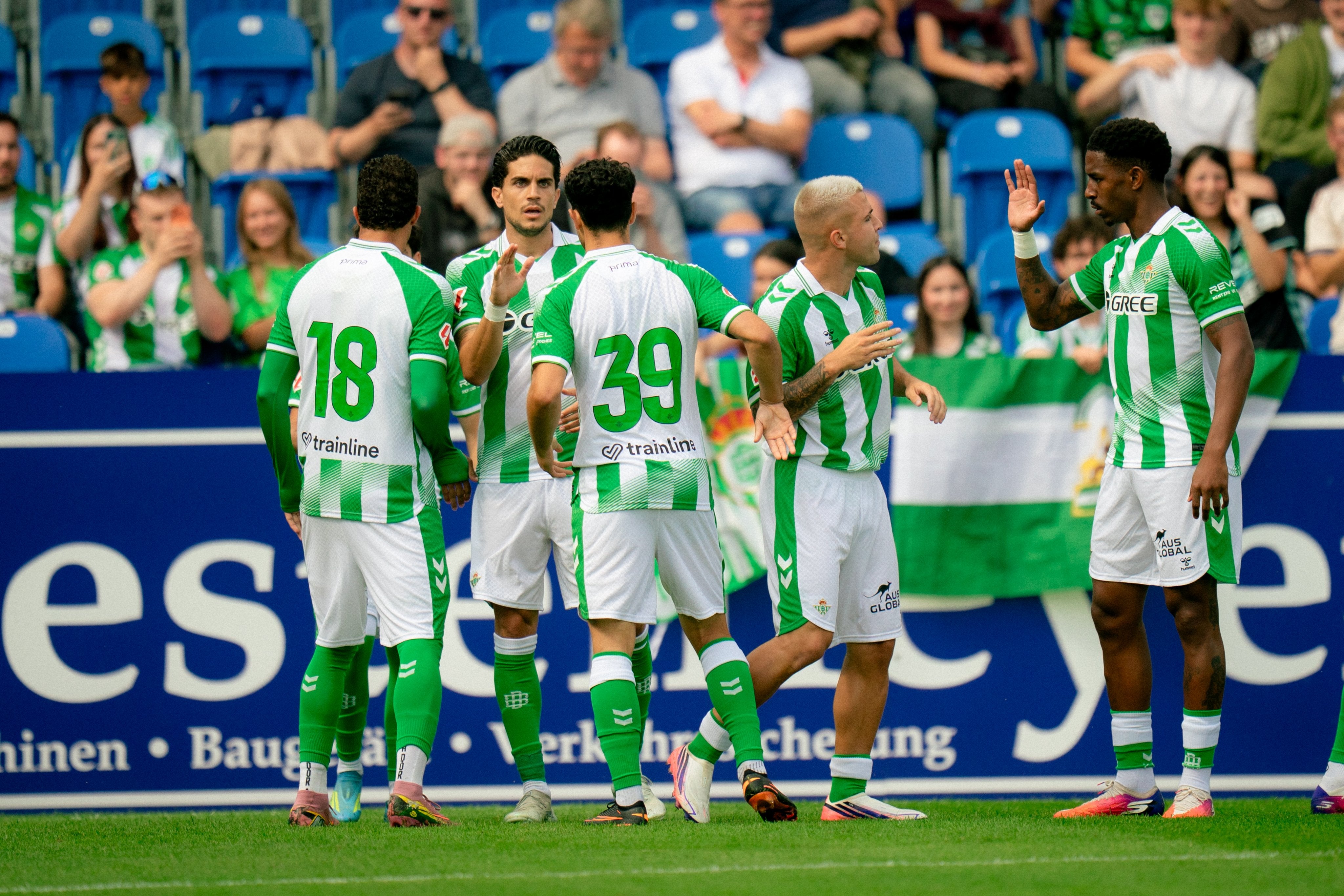 Doblete de Pablo García en el amistoso del Betis en Alemania Doblete de Pablo García en el amistoso del Betis en Alemania