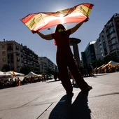 Aficionados de la selección española durante la celebración del partido entre España y Argentina, en el Movistar Arena, a 19 de julio de 2026, en Madrid Aficionados de la selección española durante la celebración del partido entre España y Argentina, en el Movistar Arena, a 19 de julio de 2026, en Madrid