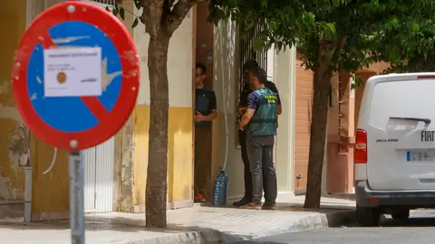 Vivienda de Almoradí donde falleció la mujer por causas naturales Vivienda de Almoradí donde falleció la mujer por causas naturales