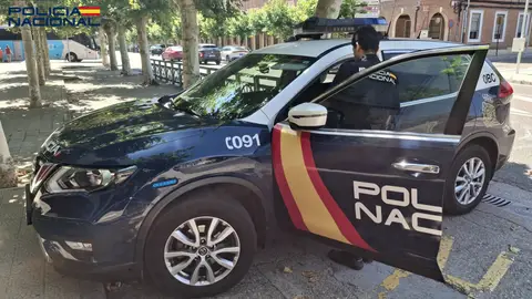 Coche de la Policía Nacional .