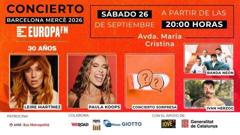 Europa FM La Merc&egrave; 2026