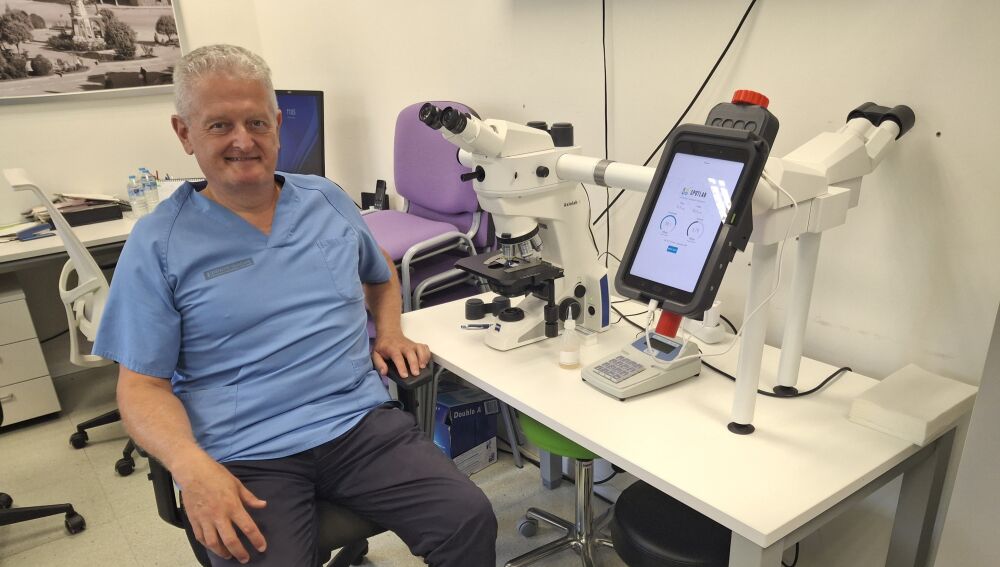 Venancio Conesa, jefe del servicio de Hematología del Hospital General Universitario de Elche.