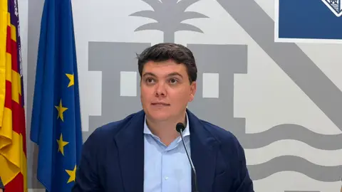El regidor de Seguridad Ciudadana, Llorenç Bauzá, en una rueda de prensa. El regidor de Seguridad Ciudadana, Llorenç Bauzá, en una rueda de prensa.