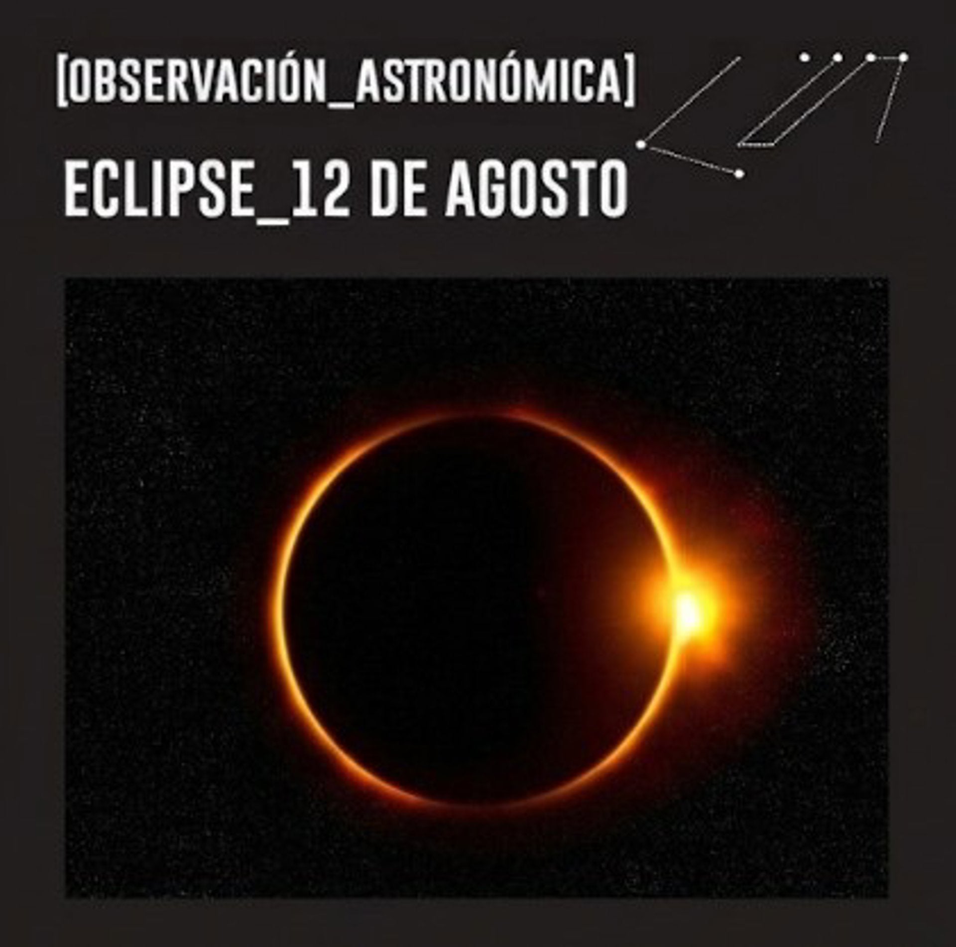 El eclipse parcial de sol y las perseidas protagonizan un evento astronómico el 12 de agosto en La Cocosa El eclipse parcial de sol y las perseidas protagonizan un evento astronómico el 12 de agosto en La Cocosa