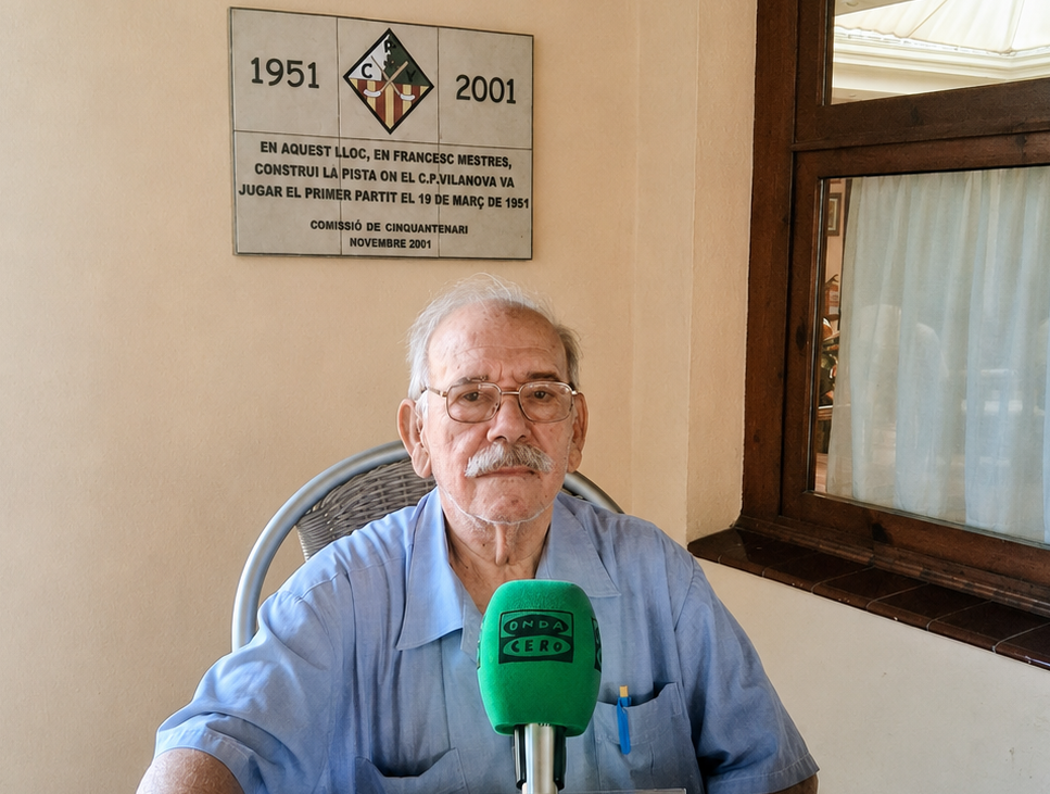Josep Antoni Gargallo, el president més veterà del Club Patí Vilanova: "Podem explicar històries que fins ara havien quedat guardades" Josep Antoni Gargallo, el president més veterà del Club Patí Vilanova: "Podem explicar històries que fins ara havien quedat guardades"