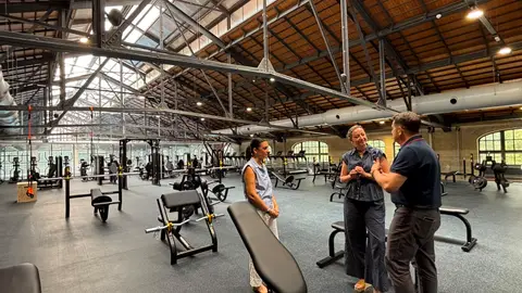 La concejal de deportes, Rocío Gil, ha visitado las nuevas instalaciones. La concejal de deportes, Rocío Gil, ha visitado las nuevas instalaciones.