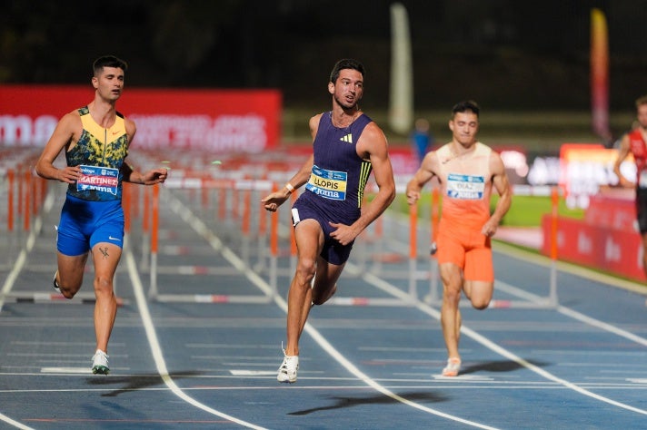 Los valencianos Quique Llopis y Fátima Diame miran al Europeo como campeones de España Los valencianos Quique Llopis y Fátima Diame miran al Europeo como campeones de España