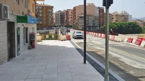 Abierto en ambos sentidos de tráfico el puente sobre el río Amadorio de Villajoyosa Abierto en ambos sentidos de tráfico el puente sobre el río Amadorio de Villajoyosa