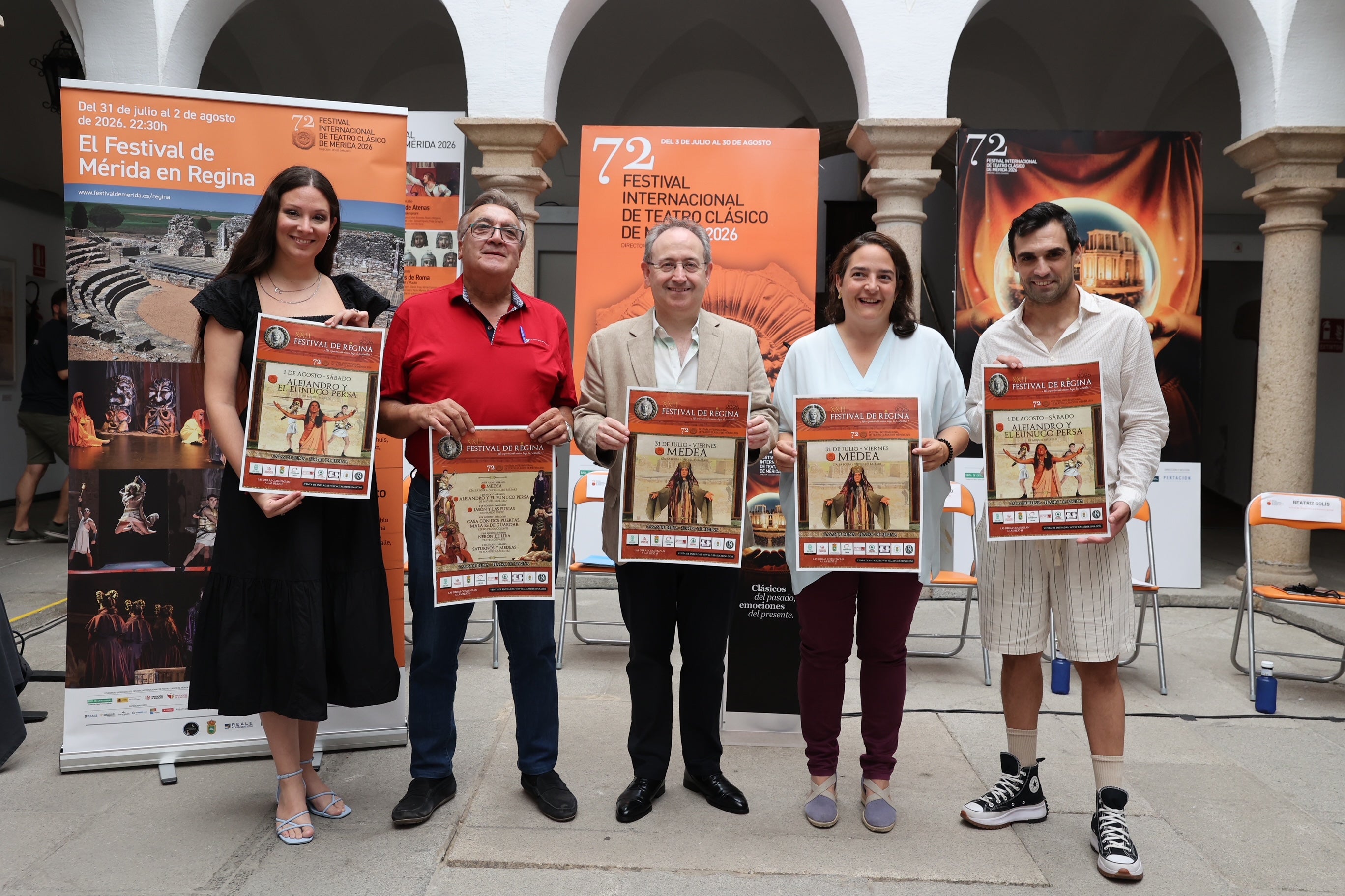 ‘Medea’, ‘Alejandro y el eunuco persa’ y ‘Jasón y las furias’ llevan el Festival de Mérida a la extensión de Regina ‘Medea’, ‘Alejandro y el eunuco persa’ y ‘Jasón y las furias’ llevan el Festival de Mérida a la extensión de Regina