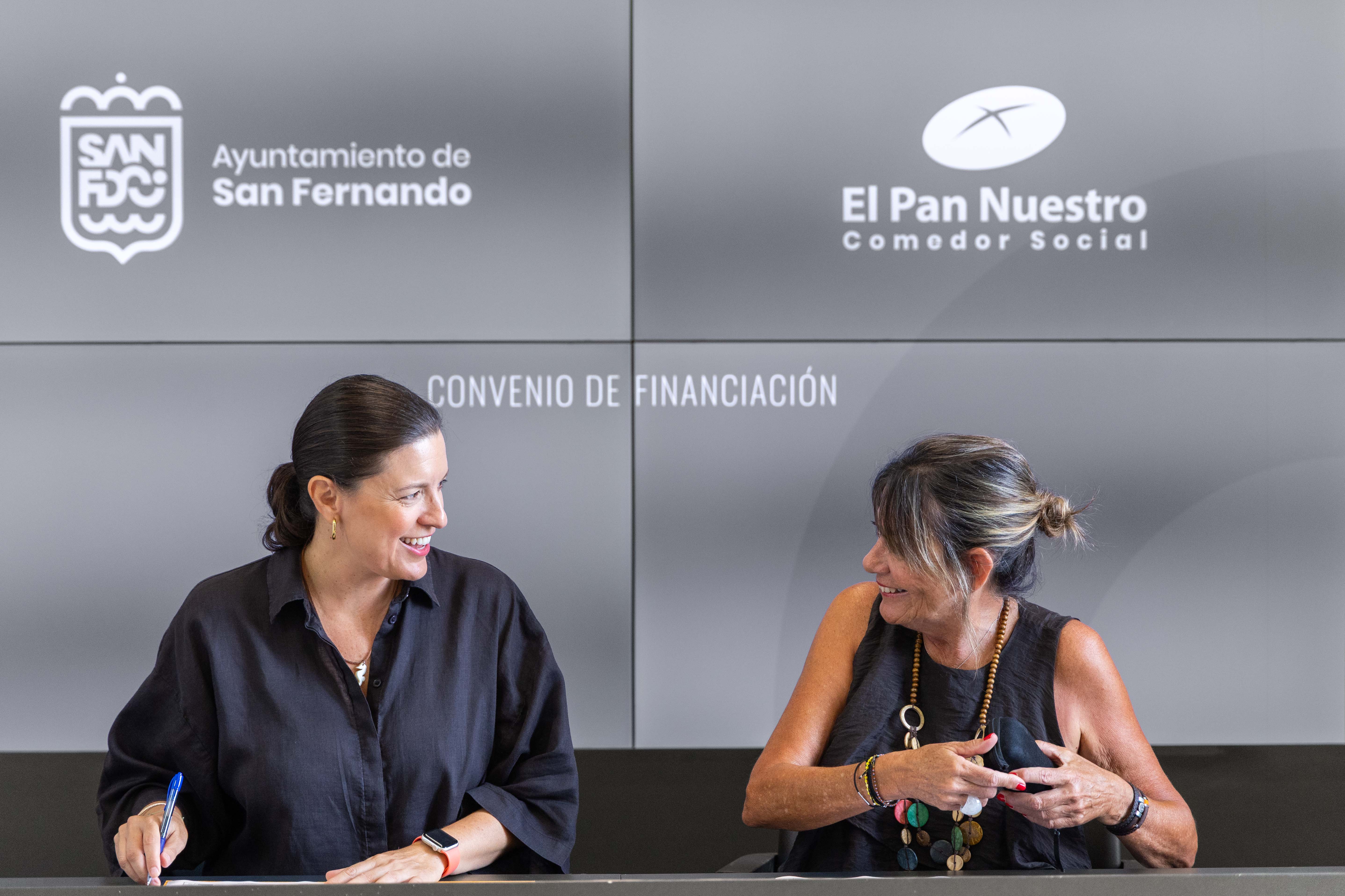 El Ayuntamiento de San Fernando firma dos convenios para “garantizar que ninguna persona quede desatendida” El Ayuntamiento de San Fernando firma dos convenios para “garantizar que ninguna persona quede desatendida”
