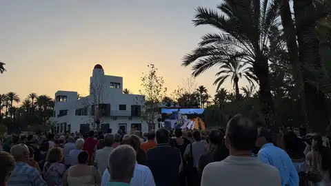 Acto de inauguración del Hort del Gat. Acto de inauguración del Hort del Gat.