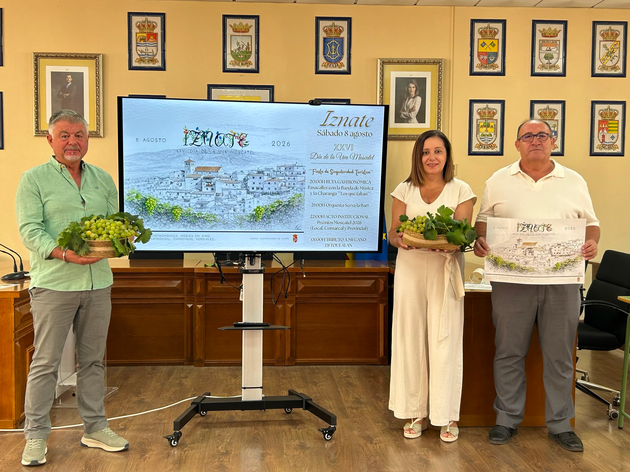 Iznate celebra la XXVI edición del Día de la Uva Moscatel Iznate celebra la XXVI edición del Día de la Uva Moscatel