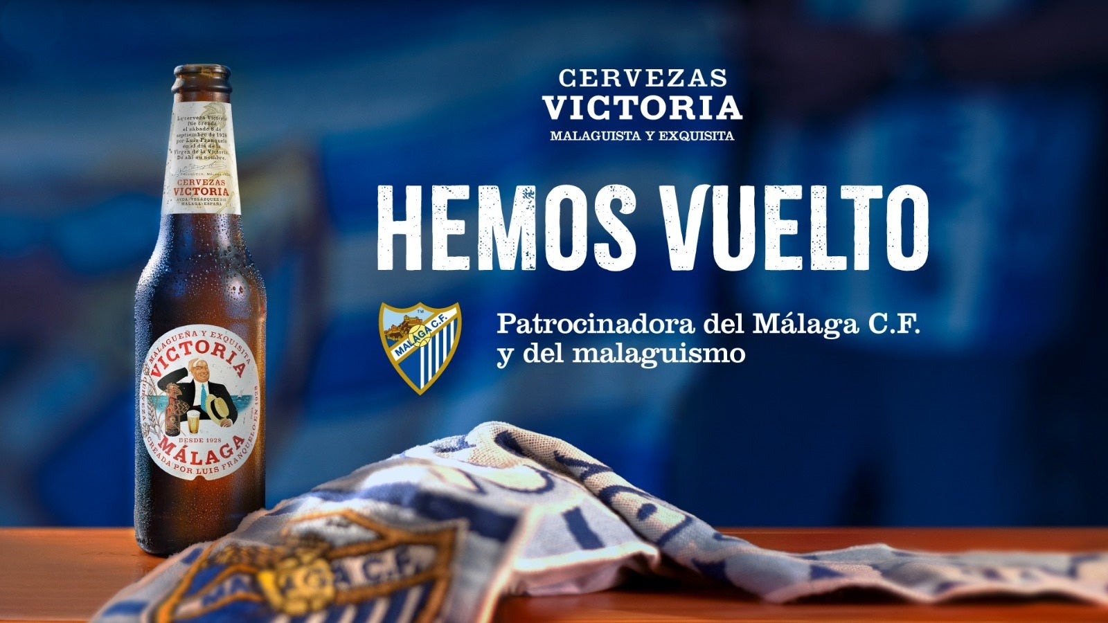 “Hemos vuelto”, la campaña entre Cerveza Victoria y el Málaga Club de Fútbol que recuerda su unión en los años 60 “Hemos vuelto”, la campaña entre Cerveza Victoria y el Málaga Club de Fútbol que recuerda su unión en los años 60