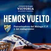 “Hemos vuelto”, la campaña entre Cerveza Victoria y el Málaga Club de Fútbol que recuerda su unión en los años 60 “Hemos vuelto”, la campaña entre Cerveza Victoria y el Málaga Club de Fútbol que recuerda su unión en los años 60