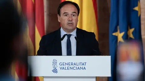 El president de la Generalitat, Juanfran Pérez Llorca, ha comparecido este viernes ante los medios de comunicación. El president de la Generalitat, Juanfran Pérez Llorca, ha comparecido este viernes ante los medios de comunicación.