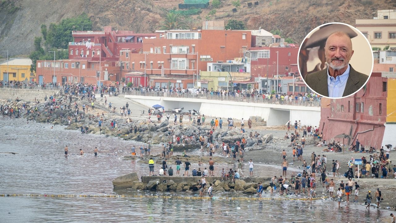 Pérez-Reverte estalla contra la gestión en política exterior tras la crisis migratoria en Ceuta: "Somos el hazmerreír" Pérez-Reverte estalla contra la gestión en política exterior tras la crisis migratoria en Ceuta: "Somos el hazmerreír"