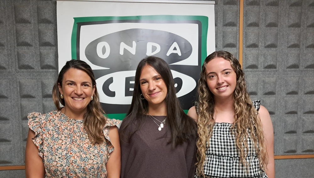 Maite Roncal, Paula Sánchez y Lorea García Maite Roncal, Paula Sánchez y Lorea García