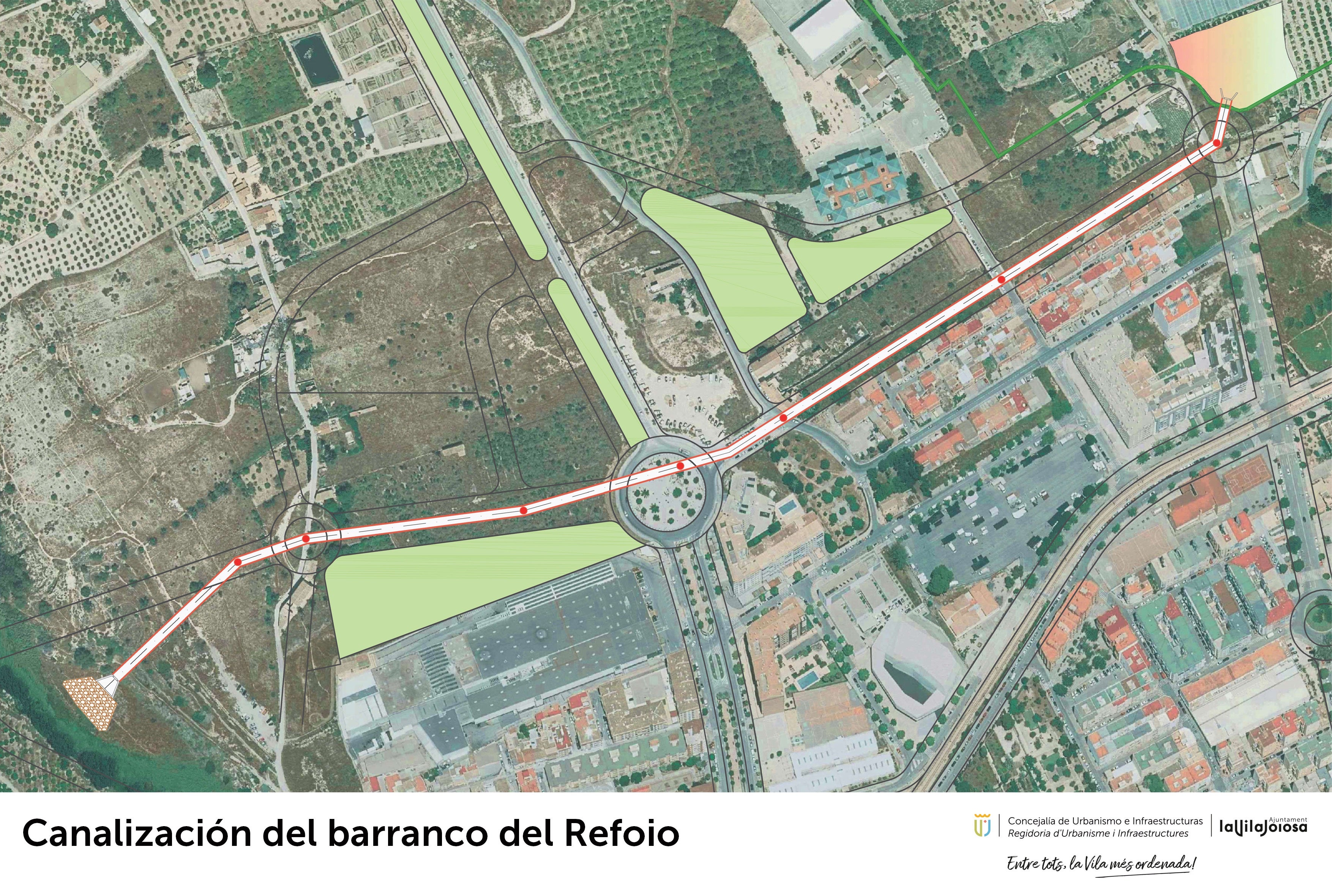 Villajoyosa licita las obras del colector del Refoio por 4,6 millones de euros para eliminar el riesgo de inundaciones Villajoyosa licita las obras del colector del Refoio por 4,6 millones de euros para eliminar el riesgo de inundaciones
