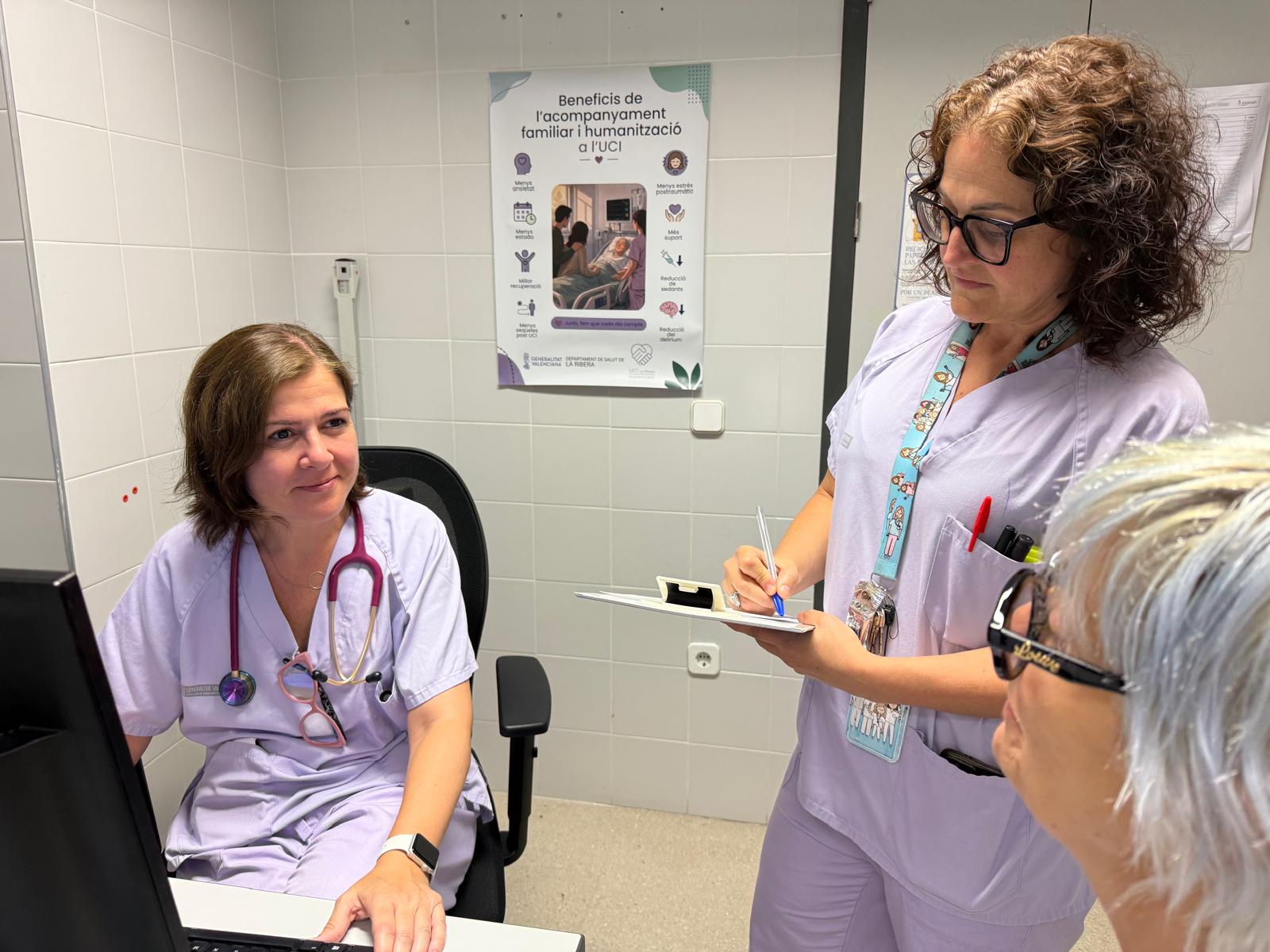 La consulta post-UCI del Hospital Universitario de La Ribera supera el centenar de visitas en el primer semestre de 2026 La consulta post-UCI del Hospital Universitario de La Ribera supera el centenar de visitas en el primer semestre de 2026