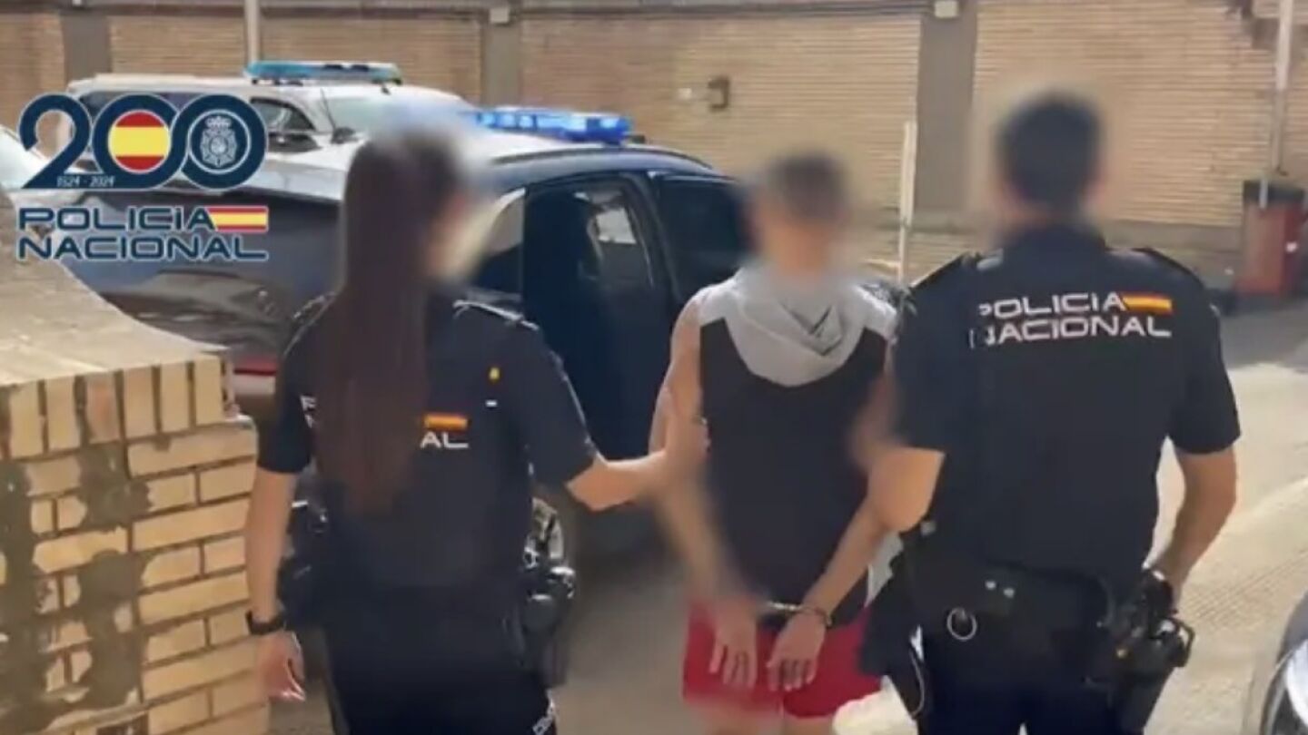 Momento de la detenci&oacute;n.
