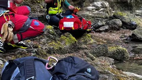 Evacuados 60 jóvenes de un campamento Scout en Hecho sorprendidos por una tormenta Evacuados 60 jóvenes de un campamento Scout en Hecho sorprendidos por una tormenta