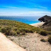 Imagen de la playa de los Muertos, en Almería.