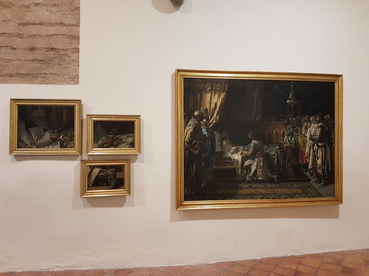 Alzira recibe en el MUMA el cuadro de Jaume I de Pinazo Alzira recibe en el MUMA el cuadro de Jaume I de Pinazo