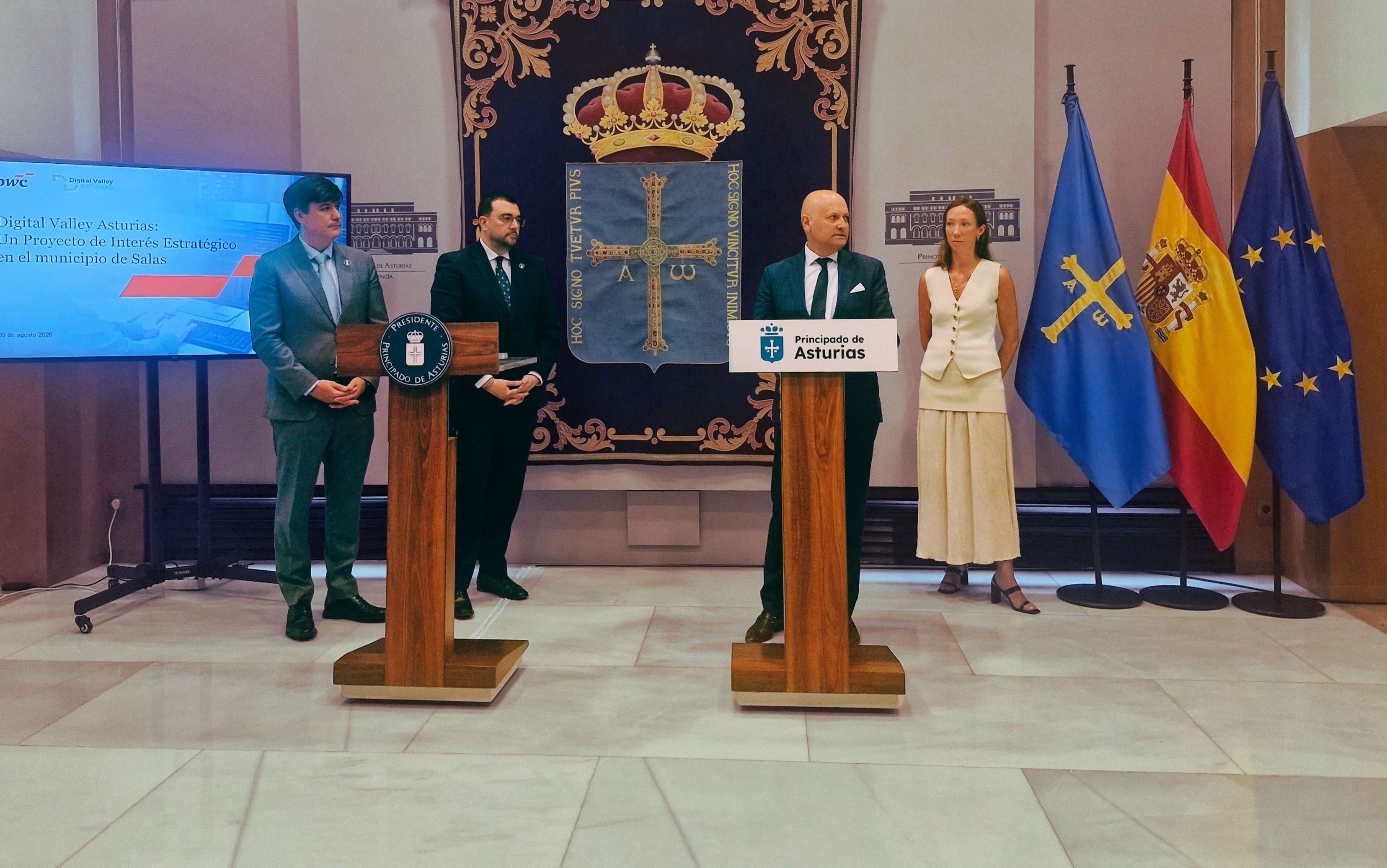 Salas albergará un gran campus de datos con una inversión de más de 1.200 millones de euros y 1.318 empleos Salas albergará un gran campus de datos con una inversión de más de 1.200 millones de euros y 1.318 empleos