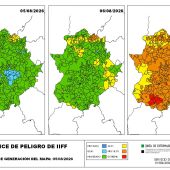 El riesgo de incendio forestal se sitúa en moderado en Extremadura este miércoles y jueves, el viernes se complicará la situación