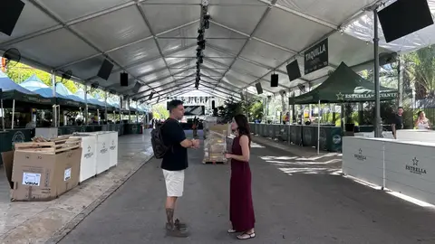 Esta mañana la edil de Festejos, Inma Mora, ha visitado los preparativos de este espacio. Esta mañana la edil de Festejos, Inma Mora, ha visitado los preparativos de este espacio.