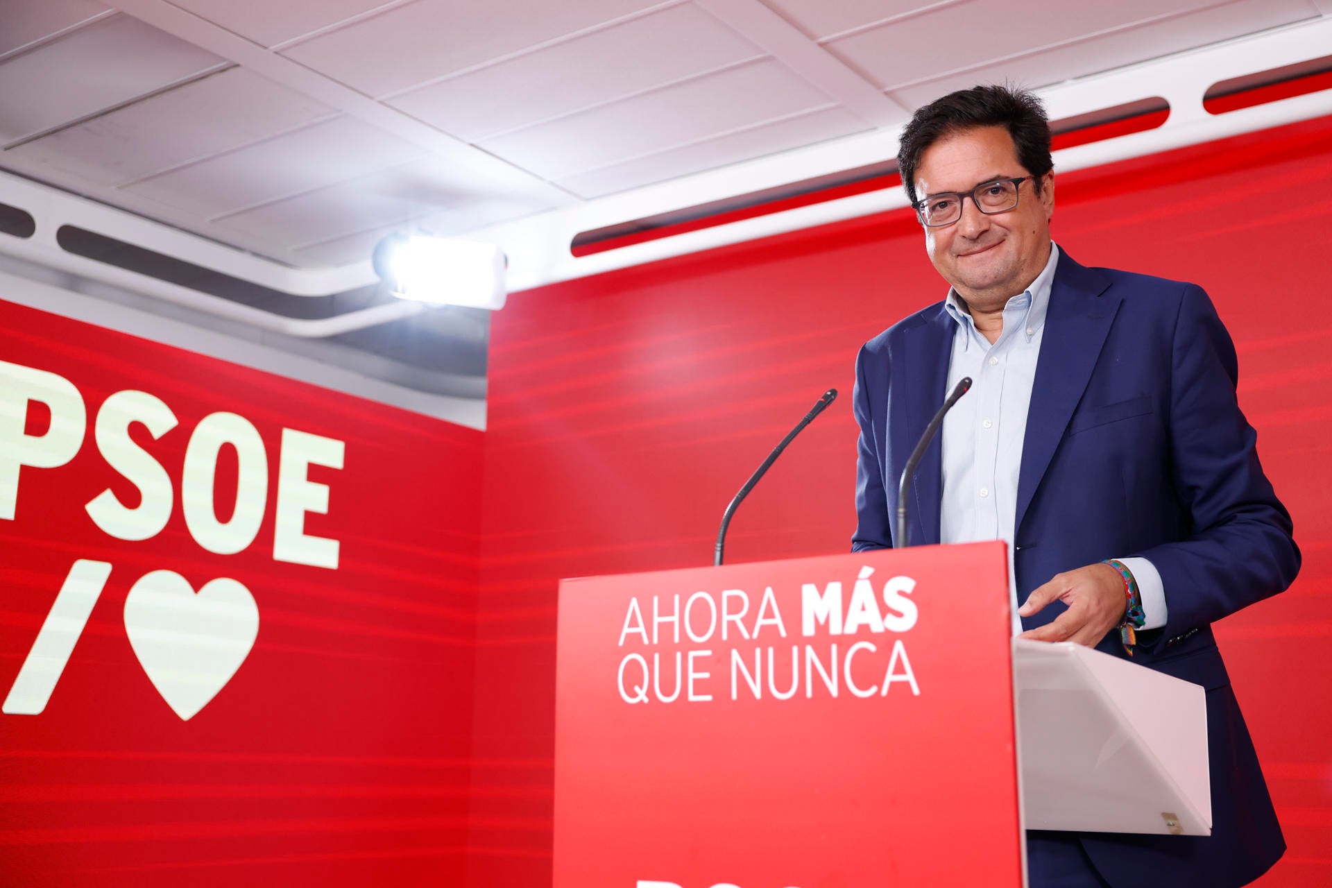 El secretario general del PSOE de Madrid y ministro para la Transformación Digital y de la Función Pública, Óscar López. El secretario general del PSOE de Madrid y ministro para la Transformación Digital y de la Función Pública, Óscar López.