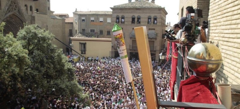 Valeria Corrales lanzará este domingo el cohete que marcará el inicio de las fiestas de Huesca Valeria Corrales lanzará este domingo el cohete que marcará el inicio de las fiestas de Huesca