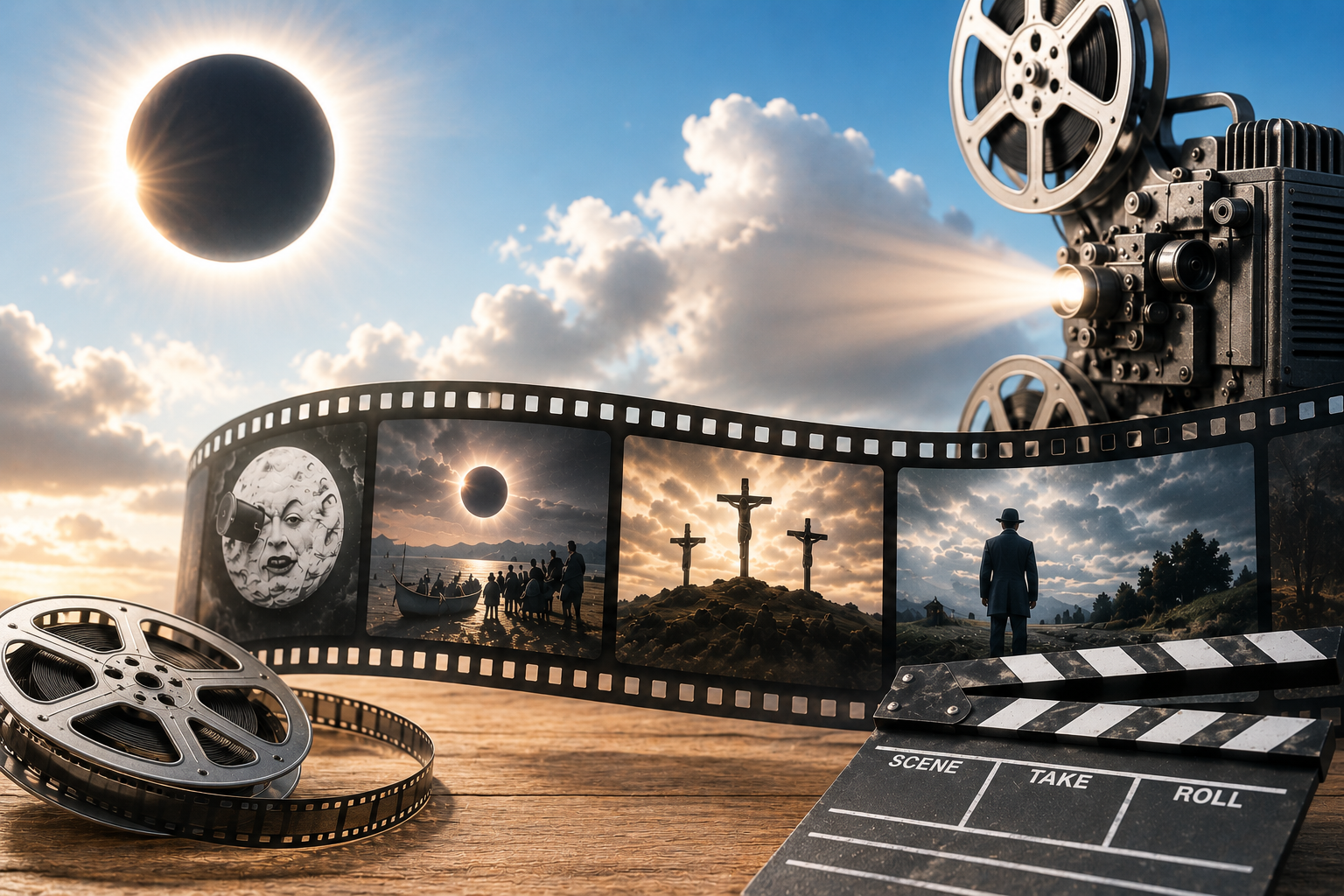 María Noguera: "El cine y los eclipses comparten un mismo lenguaje de luces y sombras" María Noguera: "El cine y los eclipses comparten un mismo lenguaje de luces y sombras"