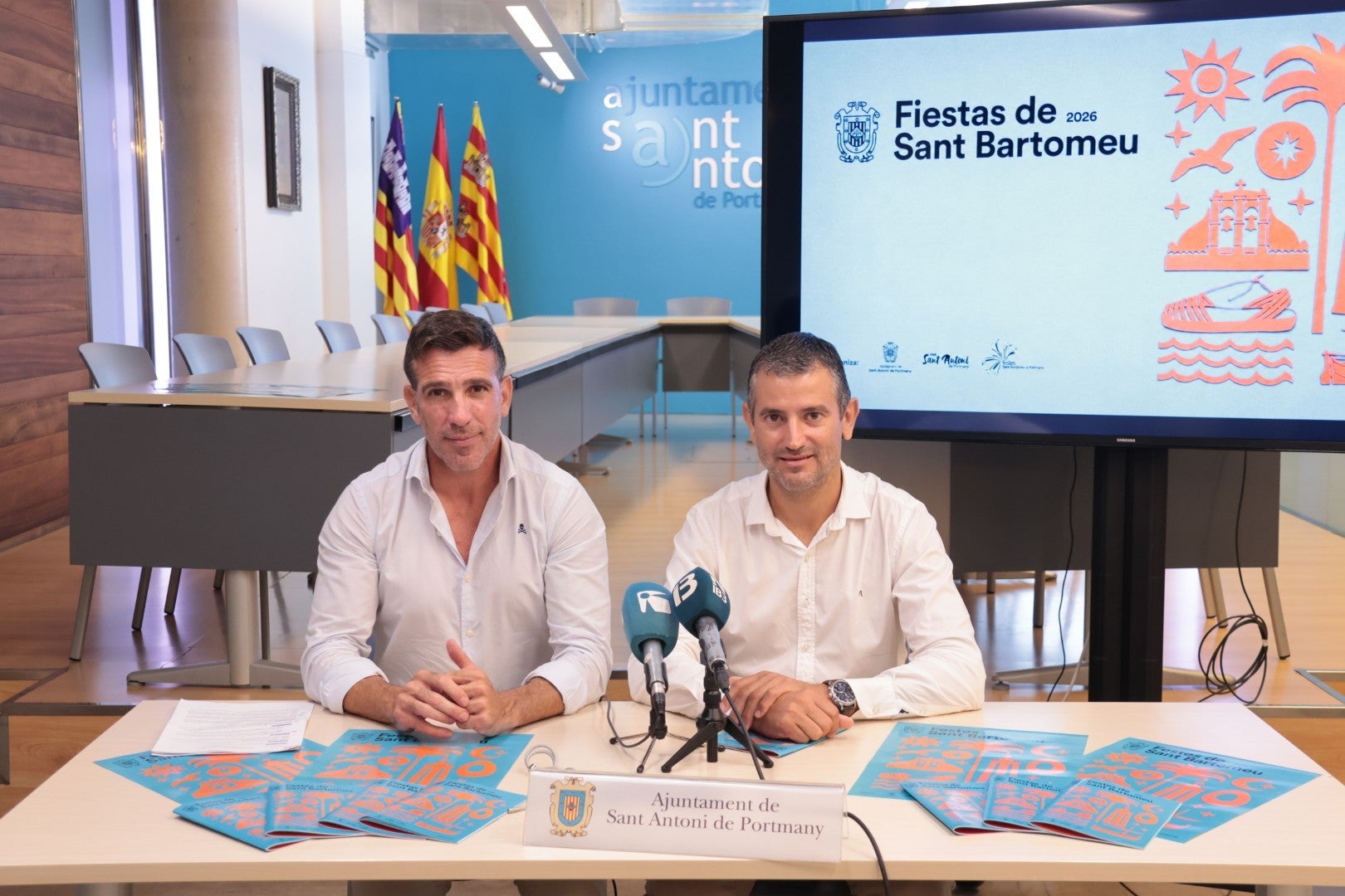 Miquel Tur: "En estas Festes de Sant Bartomeu hemos puesto el foco especialmente en las familias de toda la isla de Ibiza" Miquel Tur: "En estas Festes de Sant Bartomeu hemos puesto el foco especialmente en las familias de toda la isla de Ibiza"