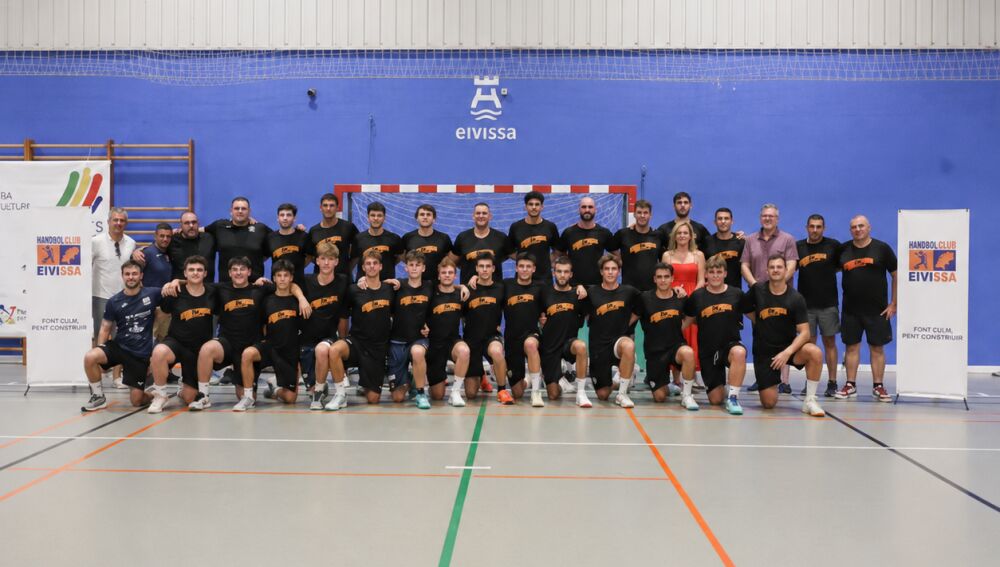 Plantilla del Trasmapi HC Eivissa en el comienzo de la pretemporada