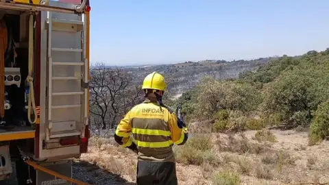 Los trabajadores de las brigadas contra incendios no descartan ir a la huelga Los trabajadores de las brigadas contra incendios no descartan ir a la huelga