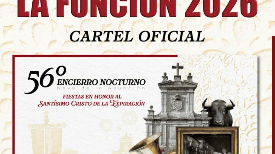 Cartel funci&oacute;n Nava de la Asunci&oacute;n