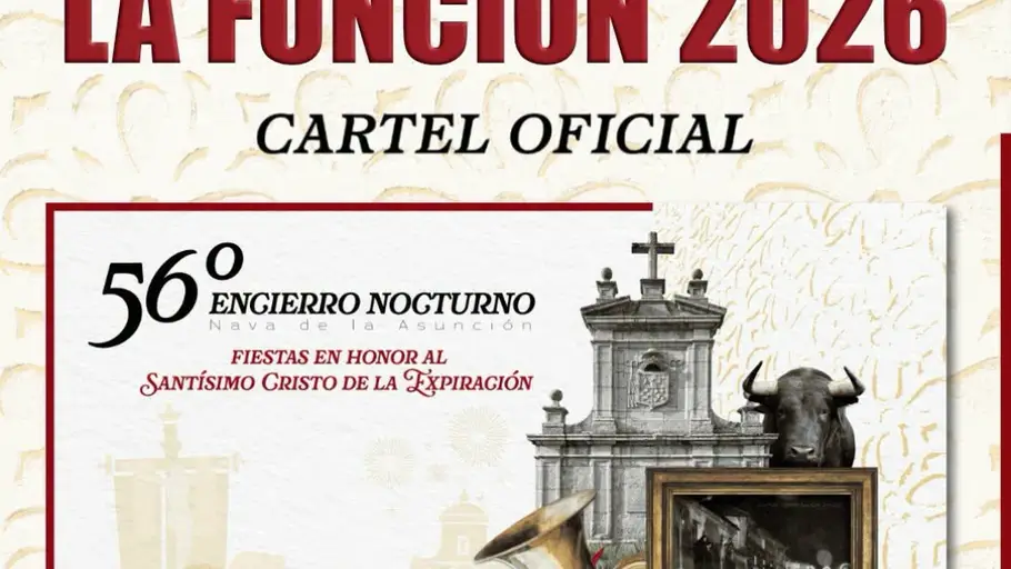 Cartel función Nava de la Asunción Cartel función Nava de la Asunción