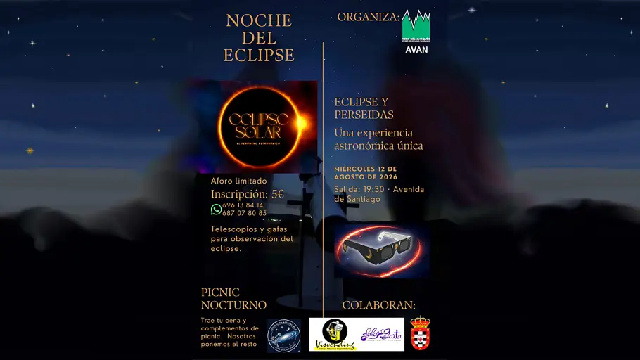 Picnic Nocturno Eclipse y Perseidas Picnic Nocturno Eclipse y Perseidas