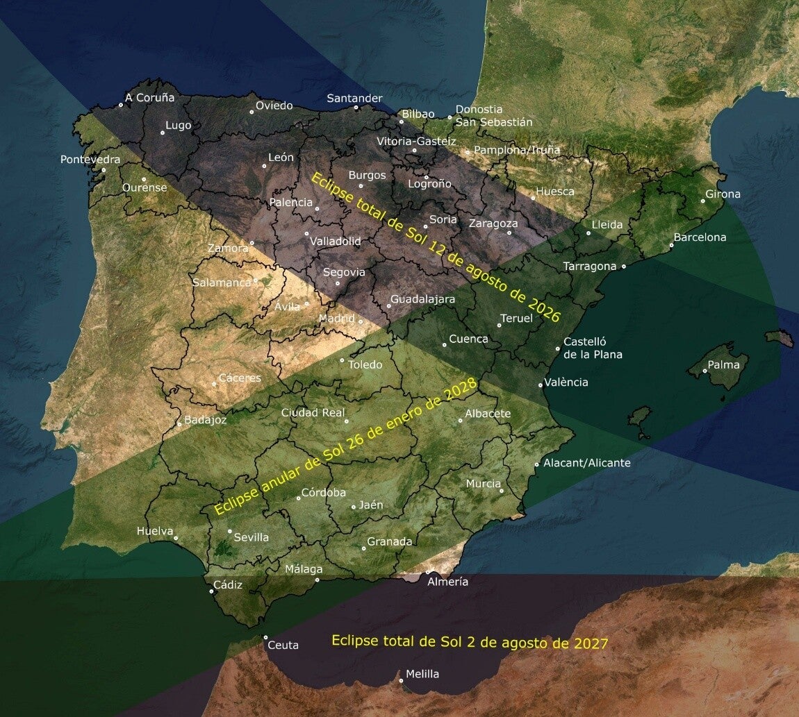 Castellón se prepara para el eclipse con un dispositivo especial para garantizar la movilidad por carretera, tren y mar Castellón se prepara para el eclipse con un dispositivo especial para garantizar la movilidad por carretera, tren y mar