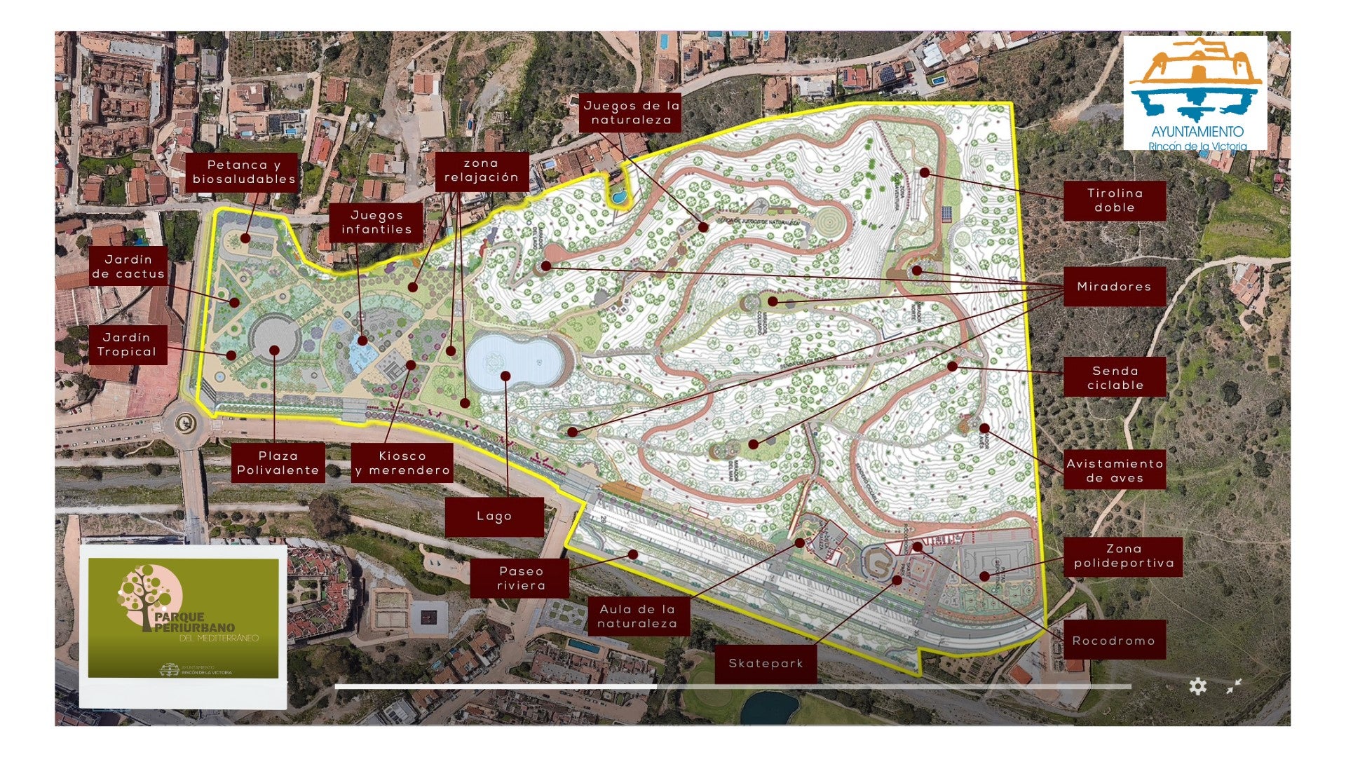 El parque del Mediterráneo, el gran proyecto de Rincón de la Victoria El parque del Mediterráneo, el gran proyecto de Rincón de la Victoria