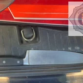 Cuchillo de cocina intervenido por la Policía Local de Puertollano Cuchillo de cocina intervenido por la Policía Local de Puertollano