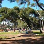 Castellón cierra los paelleros del Pinar y paraliza el montaje de los escenarios del eclipse por la alerta naranja